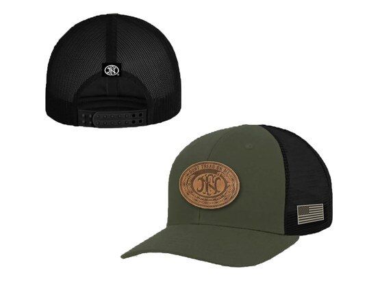 FN America DTOM Trucker Hat in OD Green